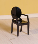 CHAISE NOIR DE LUXE