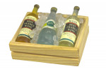 CAISSE AVEC 3 BOUTEILLES