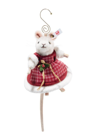 STEIFF Mrs Santa mouse - 007453
