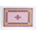 TAPIS RECTANGULAIRE ROSE