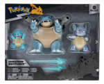 POKEMON - Carapuce, Carabaffe, Tortank - Multipack Evolution