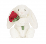 JELLYCAT - LAPIN BLANC AVEC ROSE