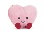 JELLYCAT - MACARON COEUR ROSE