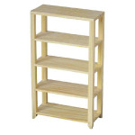 ETAGERE BOIS BRUT