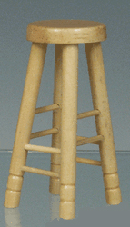 TABOURET CHENE CLAIR