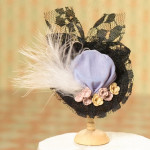 CHAPEAU PLUME NOIR