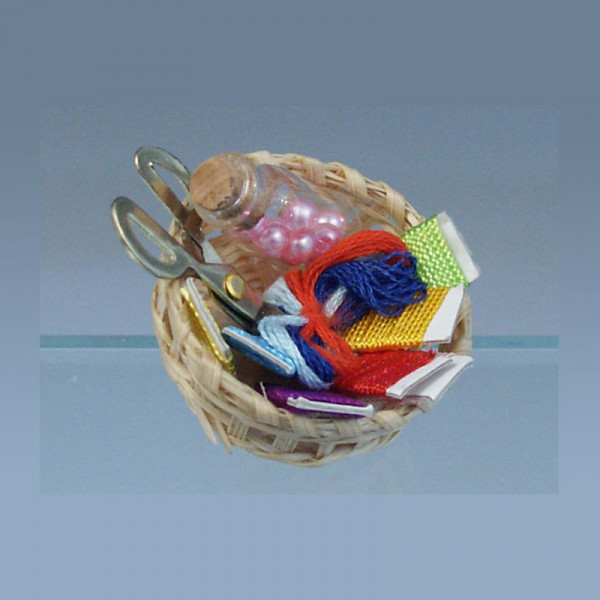 PANIER DE COUTURE AVEC ACCESSOIRES