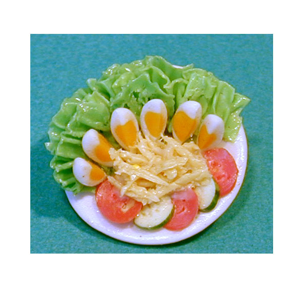 ASSIETTE DE CRUDITES OEUFS