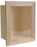 VITRINE PROFONDE BOIS BRUT