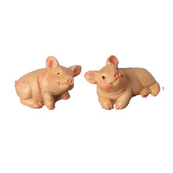 LOT DE 2 COCHONS