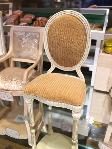CHAISE LUXE LOUIS XVI VELOURS