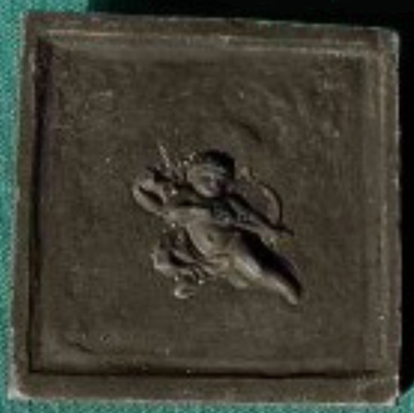 PLAQUE DE CHEMINEE ANGE