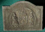 PLAQUE DE CHEMINEE COUPLE