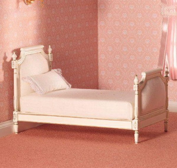 LIT ADULTE COULEUR CREME VIEILLIE