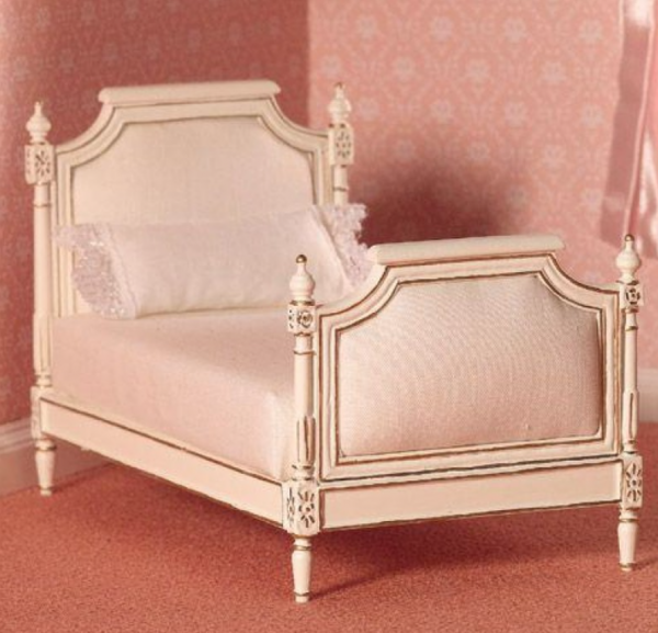 LIT ADULTE COULEUR CREME VIEILLIE