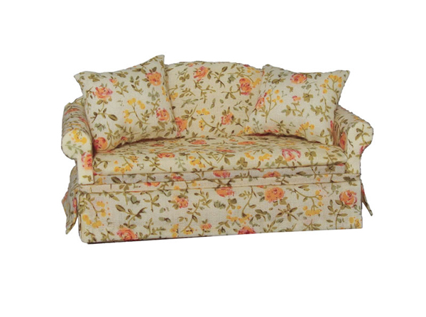 CANAPÉ, FAUTEUIL TISSUS FLEURS OU REPOSE-PIEDS