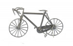 VELO EN METAL GRIS OU NOIR