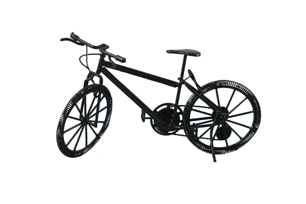 VELO EN METAL GRIS OU NOIR