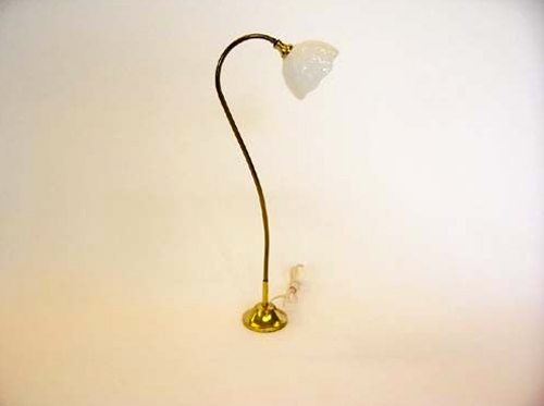 Lampe 3,5V sur pied doré
