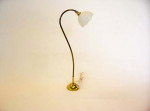 Lampe 3,5V sur pied doré