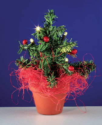 SAPIN DE NOEL LUMINEUX (5 LAMPES)