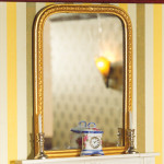 GRAND MIROIR DORE