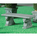 BANC DE JARDIN EN PIERRE