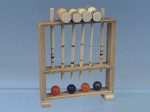 JEU DE CROQUET EN BOIS