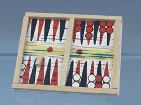 JEU DU BACKGAMMON