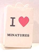 SAC PAPIER « I LOVE MINIATURES »