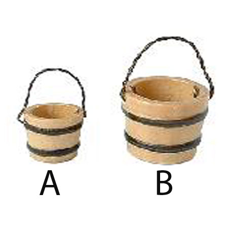 PETIT SEAU EN BOIS (2 TAILLES)