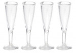4 FLUTES A CHAMPAGNE
