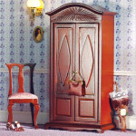 ARMOIRE MERISIER 2 PORTES