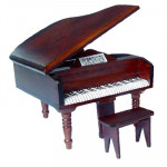 PIANO ACAJOU AVEC TABOURET