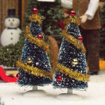 LOT DE 2 SAPINS DE NOEL