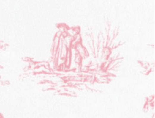 PAPIER PEINT IMITATION TOILE DE JOUY