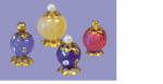 ENSEMBLE 4 FLACONS DE PARFUM