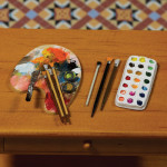 KIT PEINTURE AVEC PALETTE