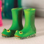 BOTTES GRENOUILLE VERTE