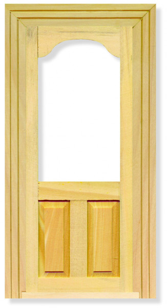 PORTE EXTERIEURE AVEC VITRE