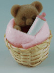 PETIT OURS DANS PANIER