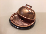 CLOCHE POUR PLAT EN CUIVRE