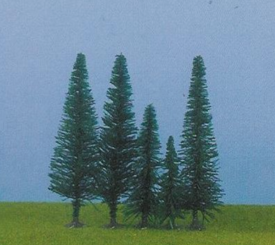 10 Mini Sapins De Noël Artificiels Pour Décoration De Maquettes, Trains Miniatures, DIY Et Paysages De Table – Tailles Variables