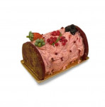 BÛCHE PÂTISSIÈRE AUX FRUITS ROUGES