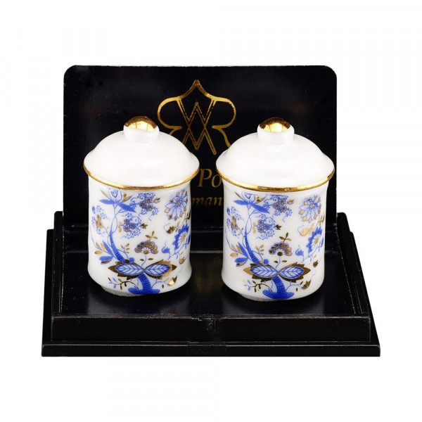 2 RECIPENTS EN PORCELAINE