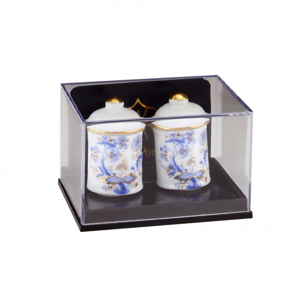 2 RECIPENTS EN PORCELAINE