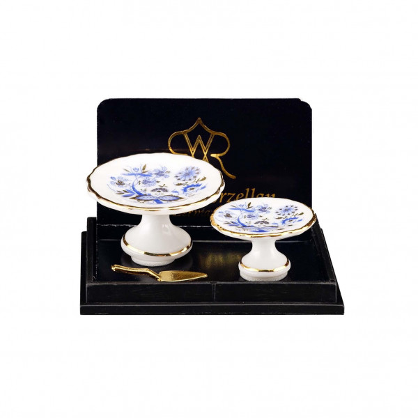 ASSIETTES À GATEAUX EN PORCELAINE