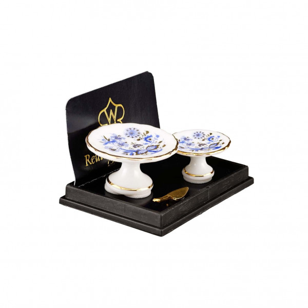 ASSIETTES À GATEAUX EN PORCELAINE