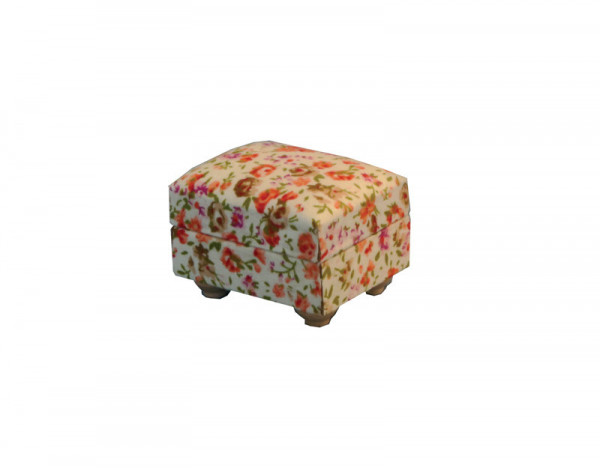 CANAPÉ, FAUTEUIL TISSUS FLEURS OU REPOSE-PIEDS