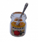 PETIT POT DE CONFITURE DE MANDARINES